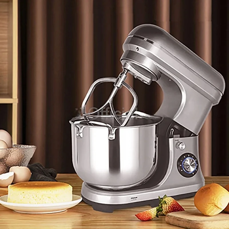 NEW!10 L Stand Mixer 2000 W ful Mixer 8 Speed Settings Stainless Steel Kitchen Blender Home Appliance for Baking Dou