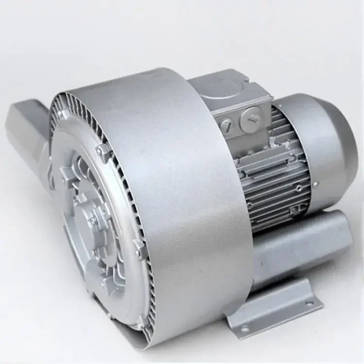 Industrial 1HP Two-Stage Vortex Air Pump Roots Side Channel Centrifugal Fans Blowers for CNC Furniture Or Wooden Door Machine