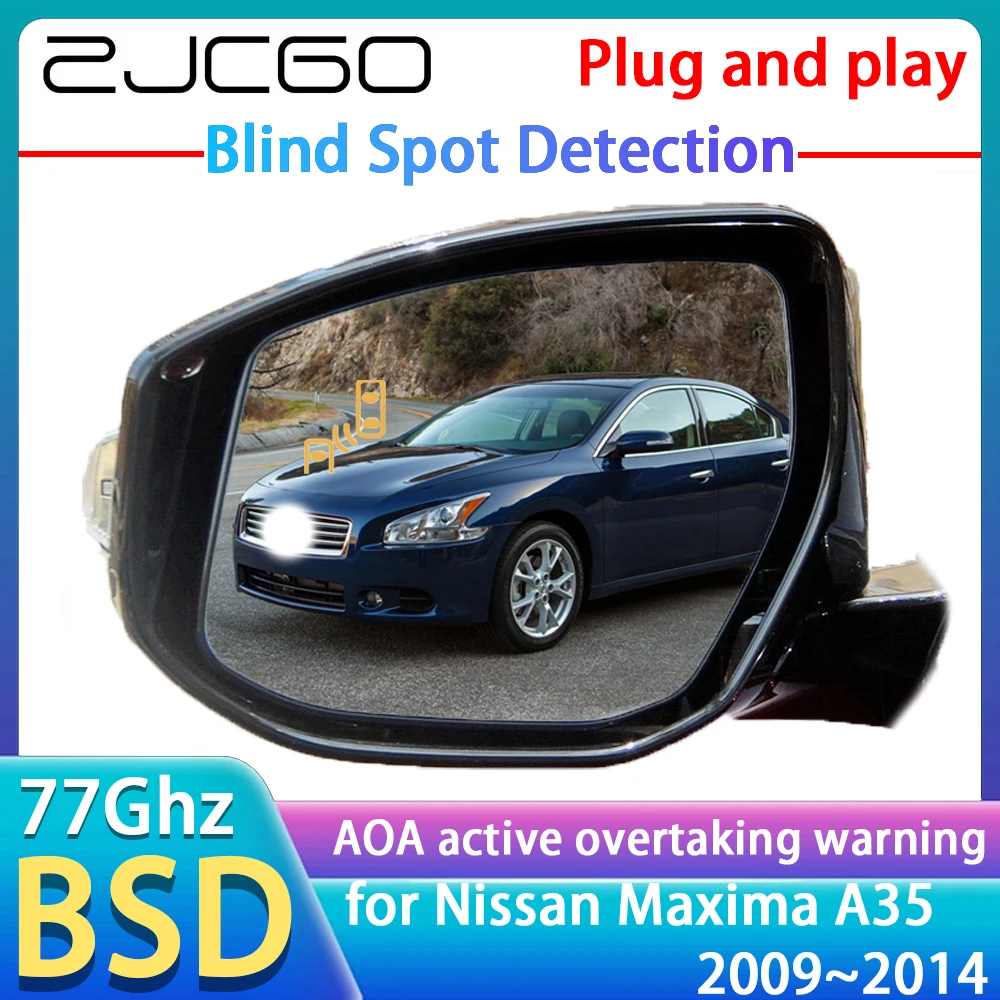 77GHz Radar Detector BSD Blind Spot Detection Alert Mirror Assistance Accessories For Nissan Maxima A35 2009 2010 2011 2012 2013