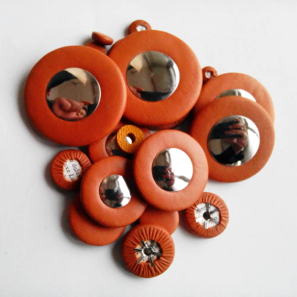 

Soprano Saxophone Leather Pads Bb Sax Replacement Accessories Woodwind Parts