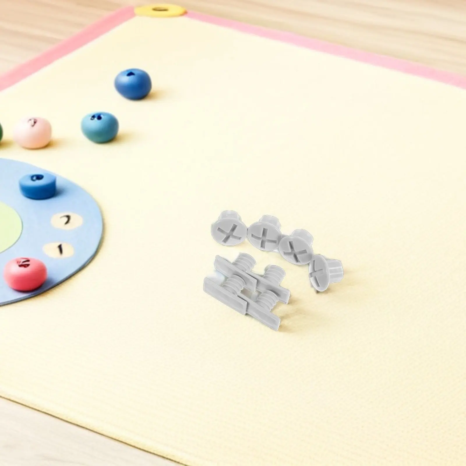 1Set Kids Slide Screw Caps Plastic Fixing Cover Replacement Safety Anti-Loosen Outdoor Playground Accessory for Children's Slide view 3
