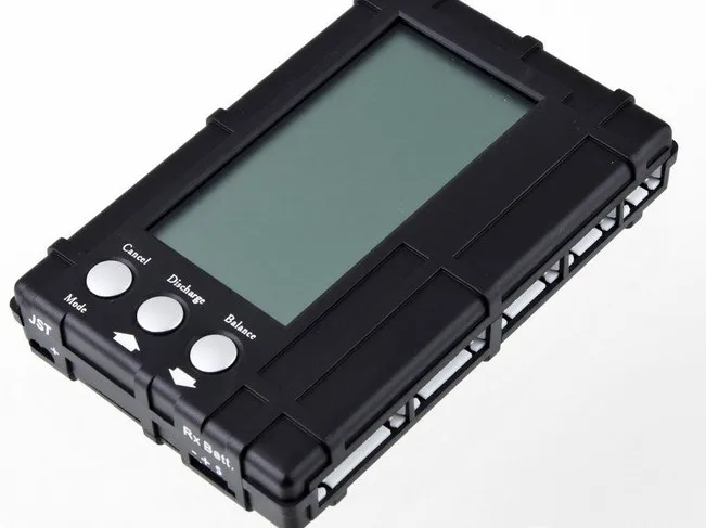 2-6S LiPo Battery Tester, Triple-Function Voltage Monitor & Balancer & Discharger for RC