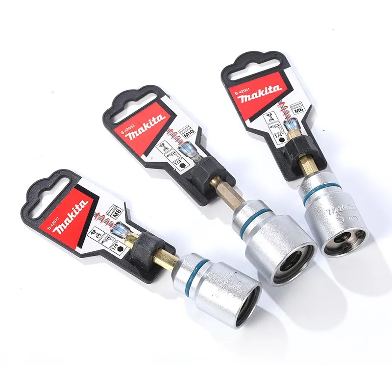 Makita Hexagonal Handle Socket M6/M8/M10 Bit Screwdriver/Electric Drill Threaded Rod Socket B-42961 B-42977 B-42983