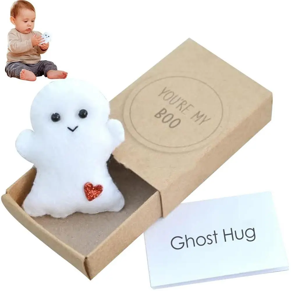 Mini Fantasma Boneca De Pelúcia, Fantasma Bonito, Abraços De Amor, Caixa De Fósforos Presentes, Brinquedo Infantil, Decoração De Casa