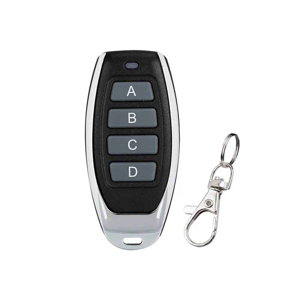 

Learning Code 4-key 433MHz Wireless Remote Control For Home Mall Burglar Alarm Control