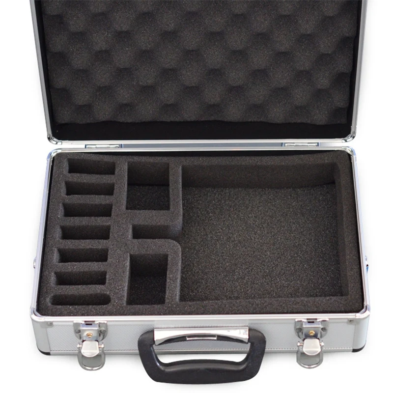 New Universal Transmitter Aluminum Bag Case for FLYSKY 2.4G Futaba JR Spektrum Walkera Esky RC Transmitter