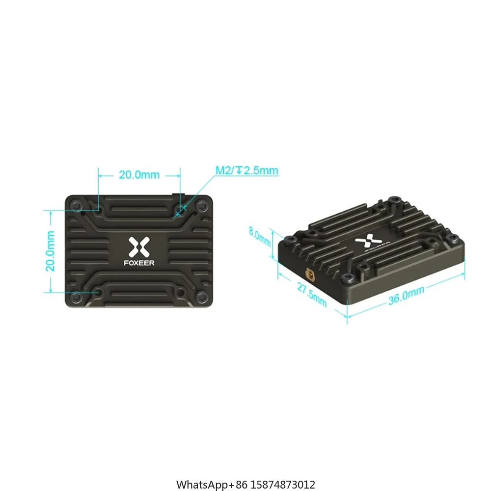 Foxeer-Reaper Extreme V2, 5,8G, 2,5 W, 72CH/1,8 W, 72CH, VTx, nuevo