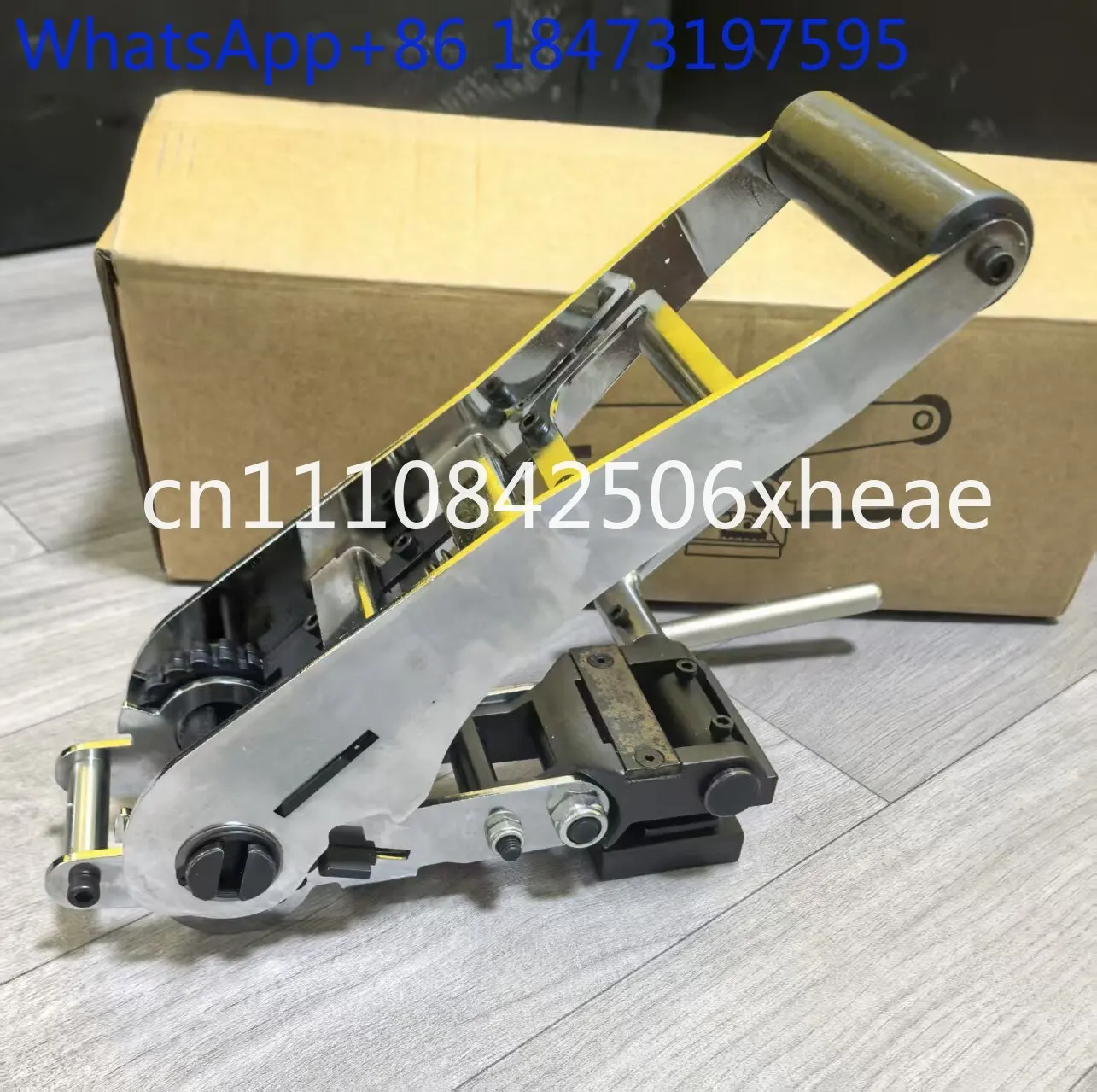 Reinforced webbing baler Heavy duty, fiber belt webbing baler, mesh buckle binding belt polyester tensioner