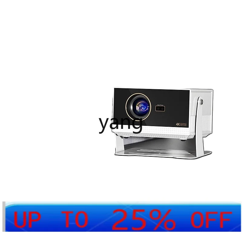 LHH PTZ Projector Home 1080P Ultra-High HD Brightness Wall Projection Living Room Bedroom