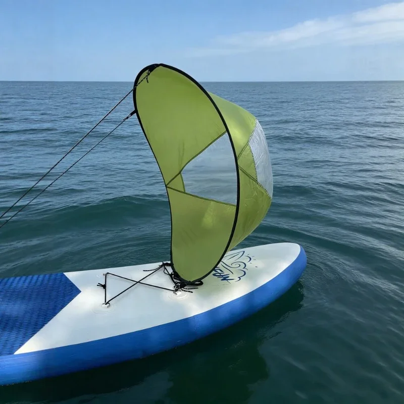 Portable Folding Paddle Board Sail 42 Inflatable Kayak Shunfeng Sail SUP Outdoor Sports Power