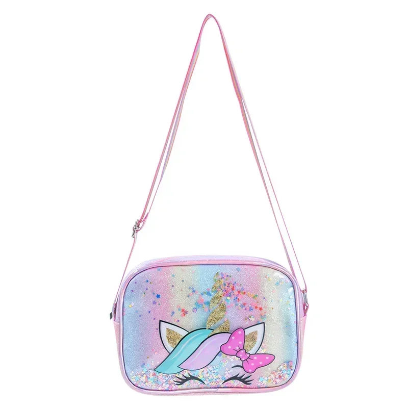 Kids Unicorn Bag Girls Rainbow Shoulder Bag GirlCartoon Unicorn Kid Bags Child Messenger Bags for Girl Mochila Infantil Menina