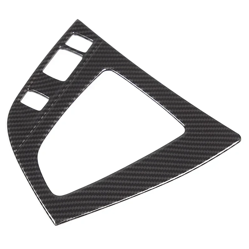 For BMW 1 Series 2 Series F20 F21 F22 F23 2012-2019 ABS carbon fiber car gear panel frame cover sticker car interior accessories