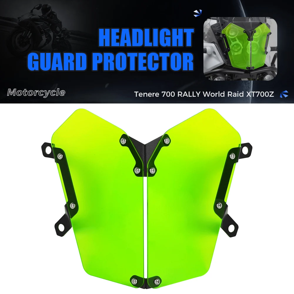 

Tenere700 Headlight Protector Cover For YAMAHA Tenere 700 XT700Z XTZ690 Motorcycle Grille Guard Cover Protection 2019 2020 2021