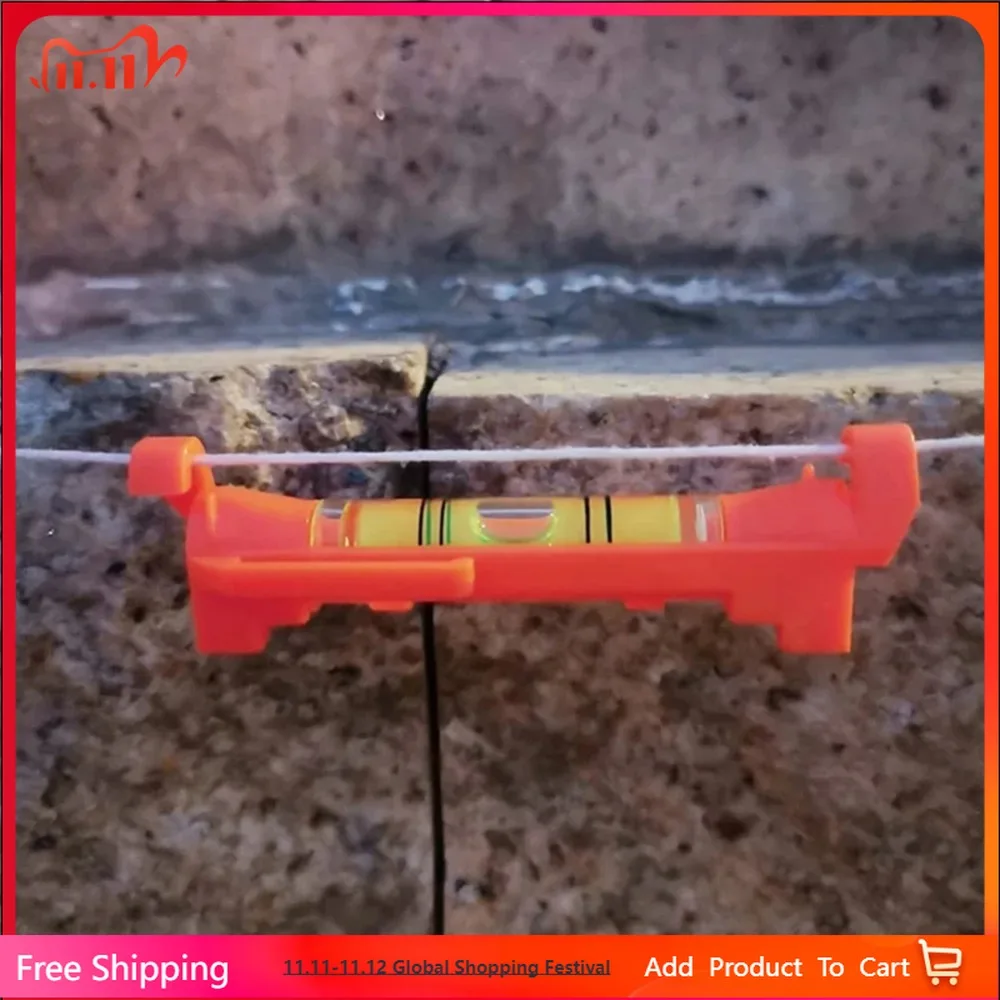 

2/5pcs Bubble Level Spirit Level Measuring Meter Precision Inclinometer Horizontal Ruler Measure Tools （Orange)
