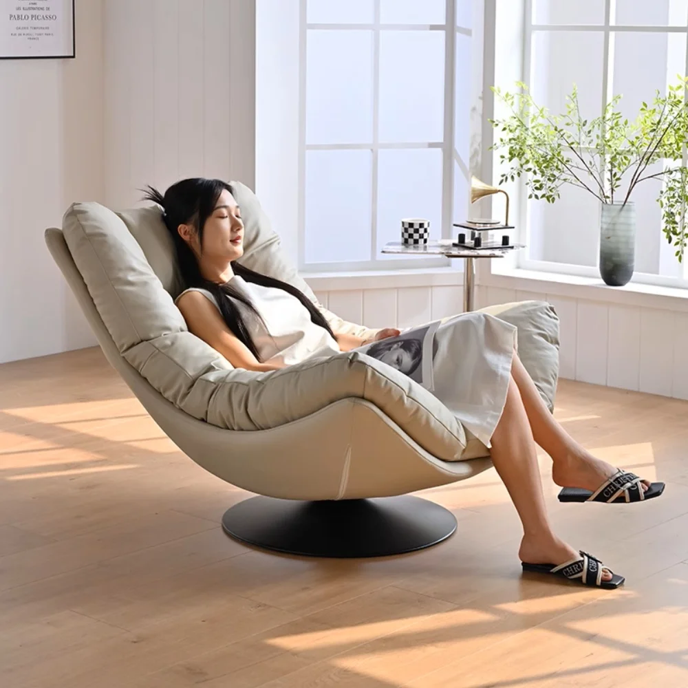 Modern Minimalist Fabric Armchair