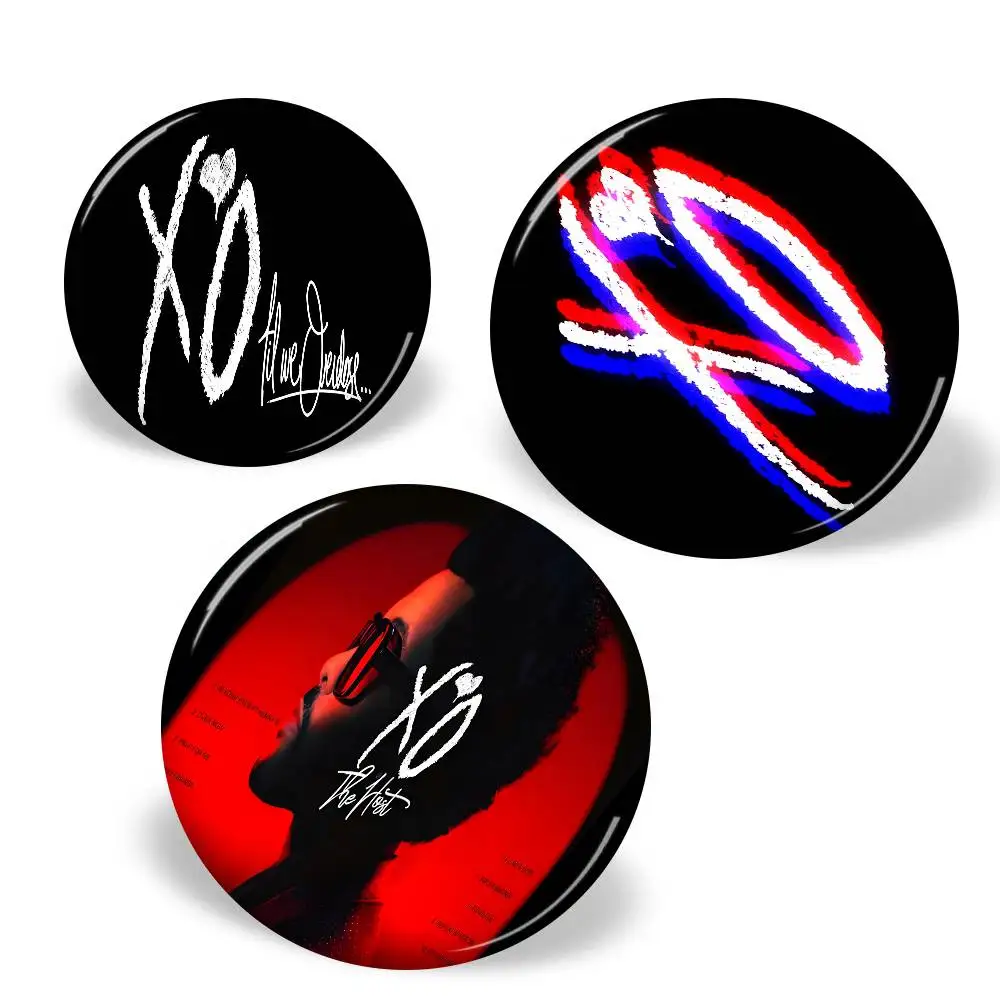 Rapper The Weeknd XO Game Anime 58mm Handmade Brooch Cartoon Cosplay Badge On Backpack Jewelry Accessories Gifts view 5