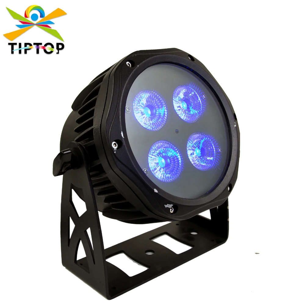 

Freeshipping TP-P117 4x18W Outdoor 6in1 Color Stage Led Par Light Die Casting Aluminum Housing 25 Degree Lens 200W Power Supply