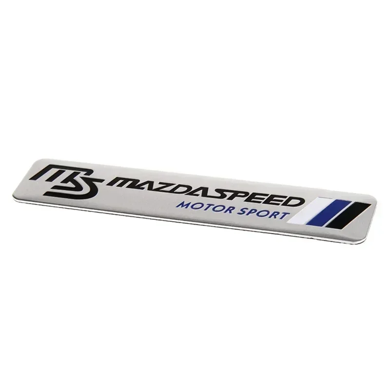 Aluminum Alloy Badge Decal for Mazda 2 3 6 323 626 RX8 RX7 MX3 CX3 CX5 Atenza Protege Axela Speed 6 Car Body Sticker Accessories