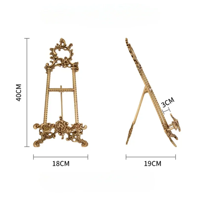 Kreatywny dom ręcznie robiony klasyczny stojak dekoracyjny Euro Retro stara ramka lekka luksusowa elegancka ozdoba wspornika stojak dekoracyjny
