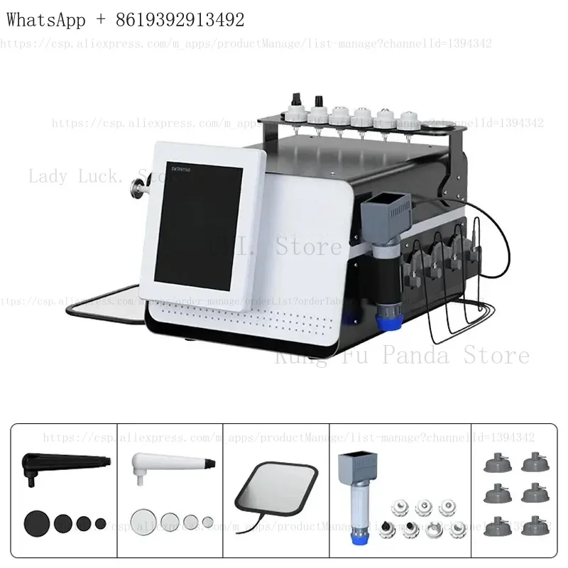 2026  4in1 TECAR Vacuum Shockwave Therapy Pain Relief Recovery Lymph Drainage Sports Rehab Beauty Portable Device