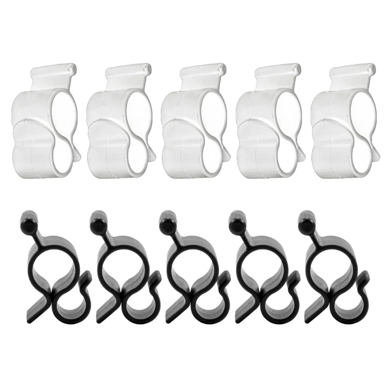 10pcs/Pack Awning Hook Clips String Light Tent Hooks for Camping