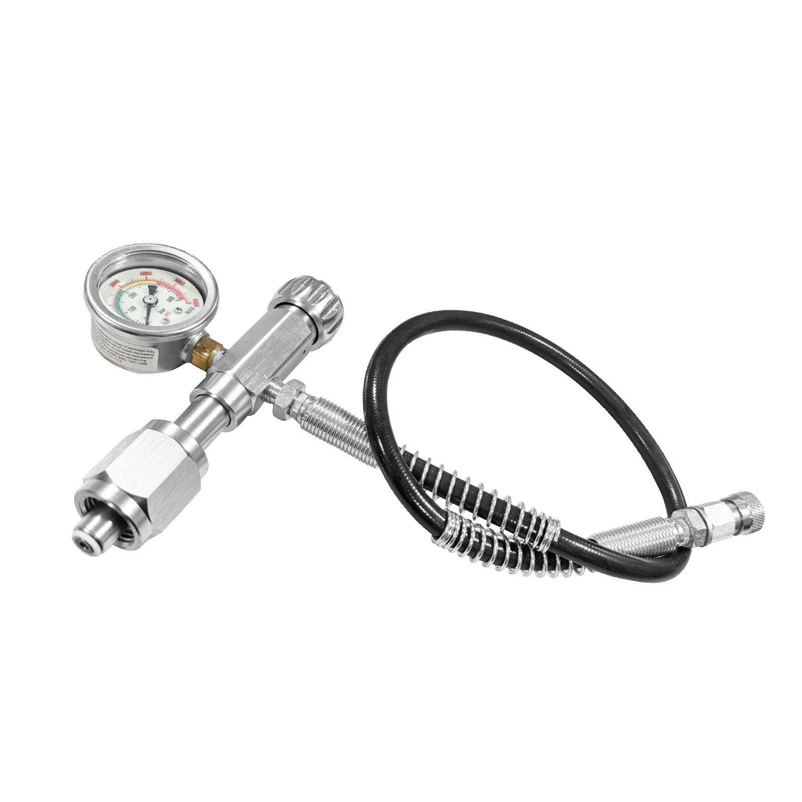 scuba fill station,scuba fill adapter,CGA347 fill station,CGA347 fill adapter with 300bar/4500psi Gauge and 24inch Hose