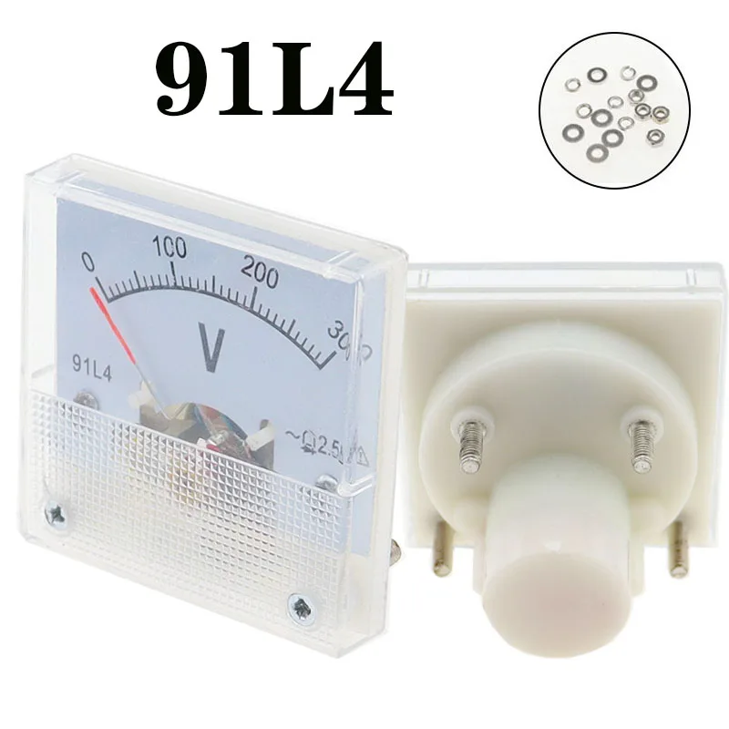 91L4 AC 0-150V 250V 300V 450V Analoog Paneel Volt Voltage Meter Voltmeter Gauge 91L4 AC 0-150V