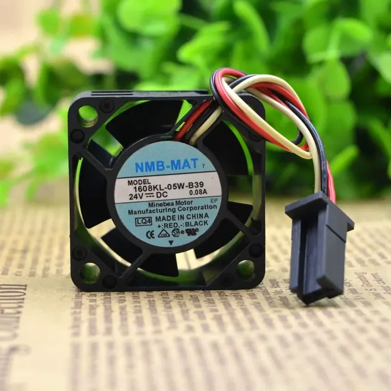NMB 1608KL-05W-B39 0.08A 4CM 4020 24V DC Fan for Alarm Driver Special Application