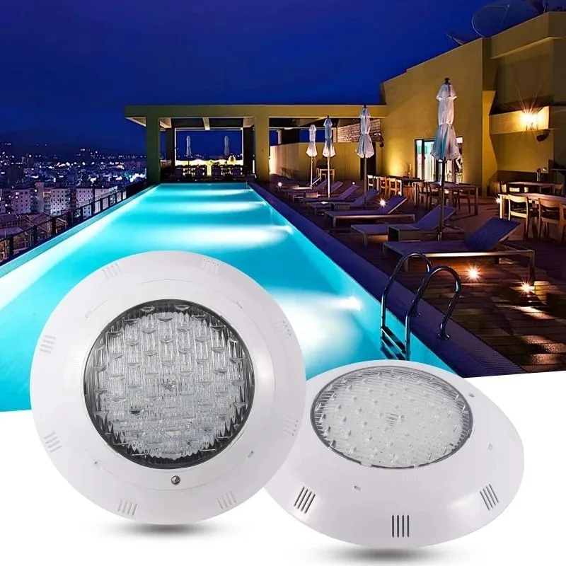 IP68 Waterproof Luzes LED Piscina, Wall-Mounted Luzes subaquáticas, Cor Mudar RGB Lâmpada, Piscina Lamp, 12V Controle Remoto