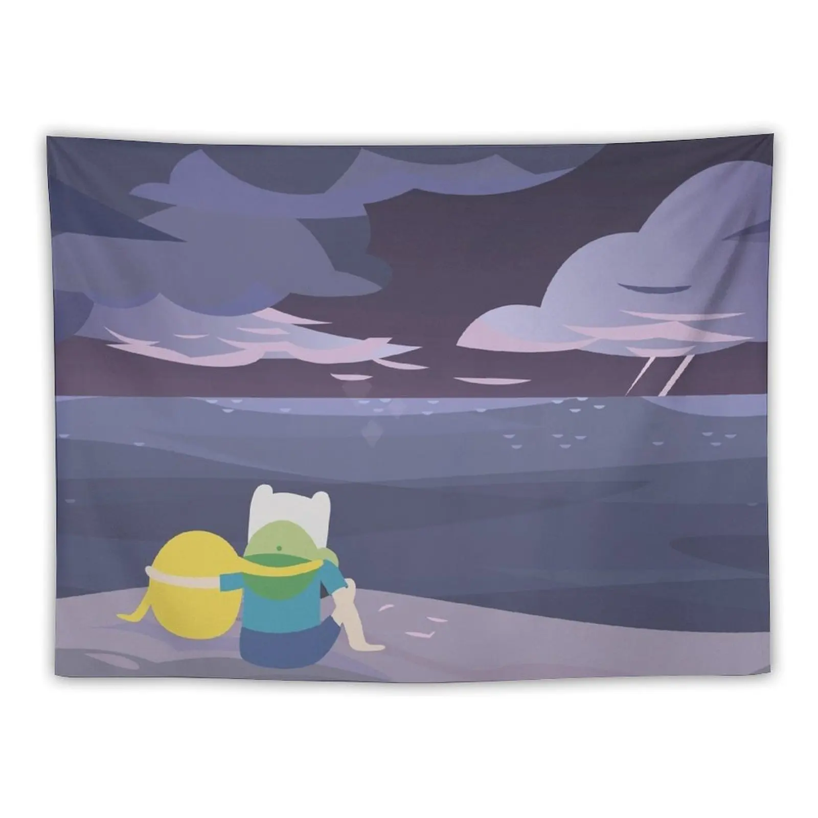 

Storm Watching (Adventure Time) Tapestry Room Decor Room Decor Cute Tapestry