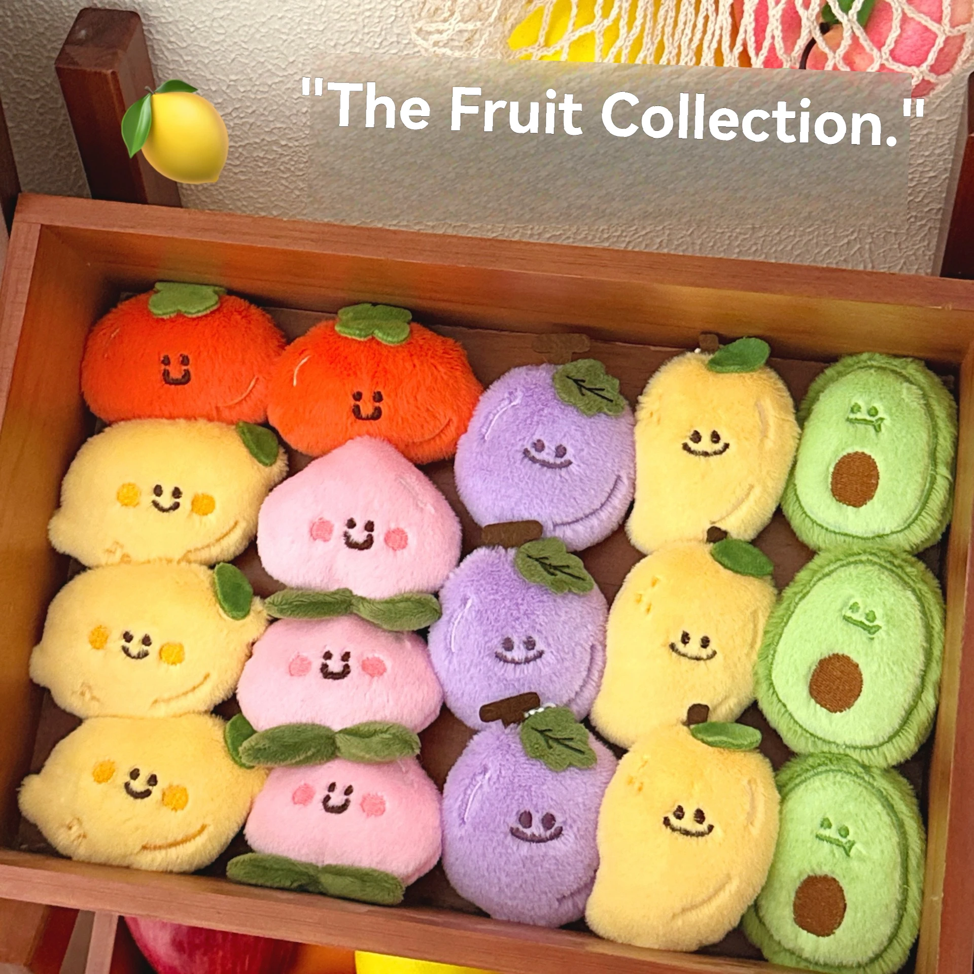 1/8Pcs Fruit Plush Toy Pendant, Cute And Versatile Accessory, Keychain, Backpack Accessory, Small Pendant