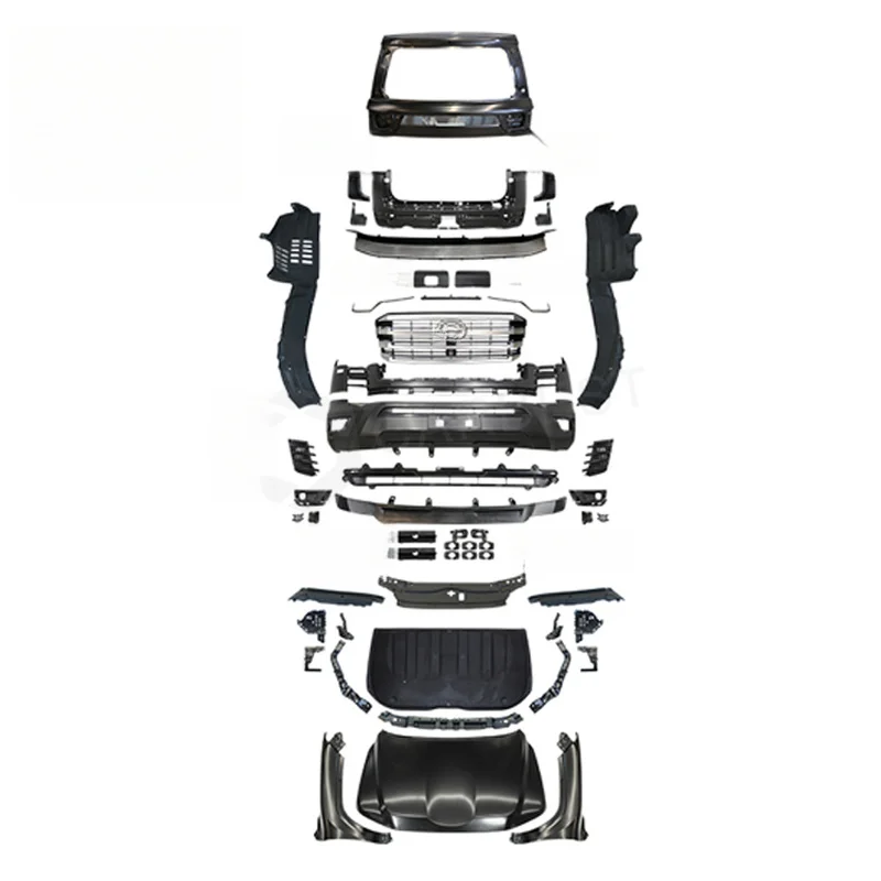 High Quality CARBEST New Design 2008-2021 Car Accessory Upgrade LC200 Body Kit Convert To LC300 2022