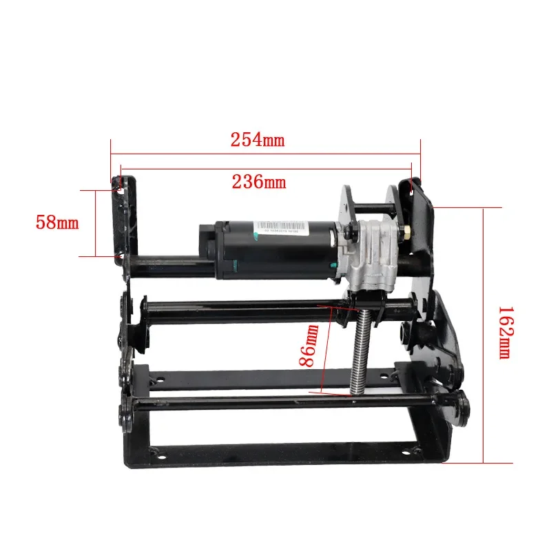 RV aviation seat leg support skeleton car business seat electric leg support leg modification accessories