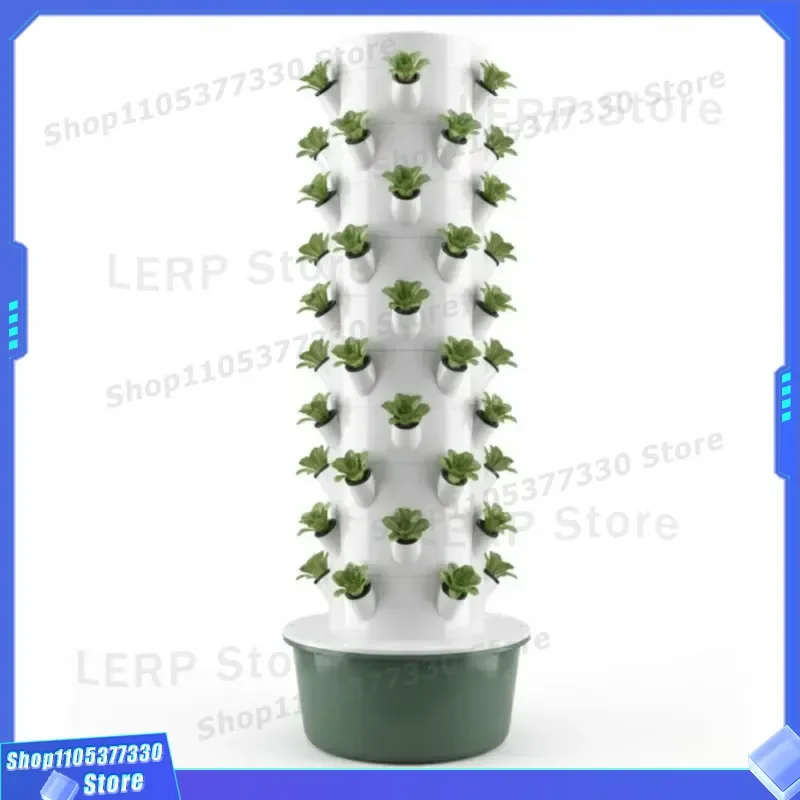 Vertical Hydroponics Tower Garden Kit Smart Soilless Planting System Modern Greenhouse Irrigation Equipment for Agricultural