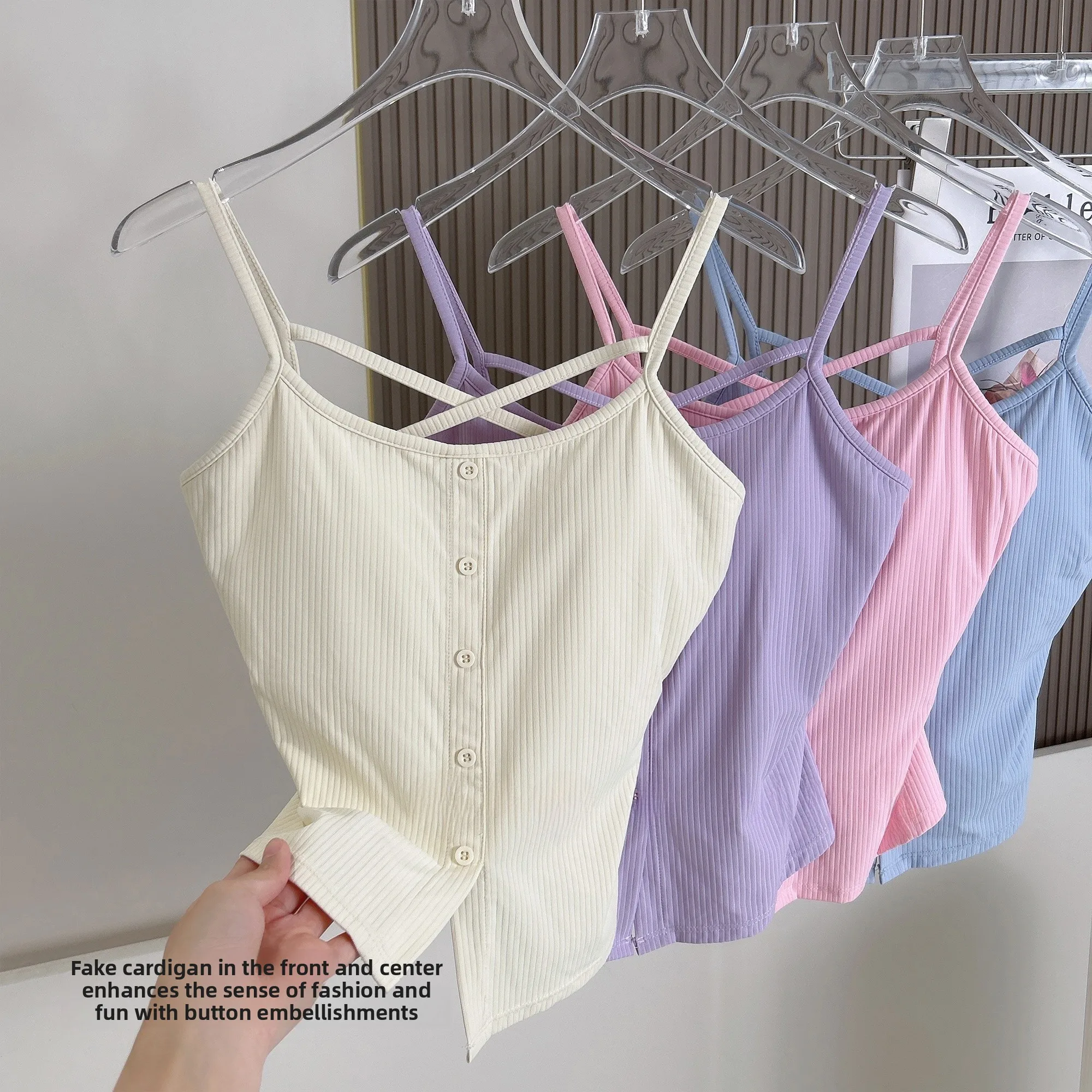 

Новый женский спортивный бюстгальтер-топ 2025 года для бега и йоги, дышащий, из нейлона, с подкладкой для груди, без косточек