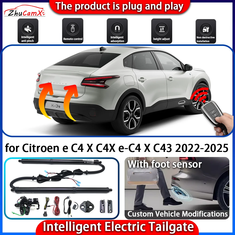 

Smart Powered Tailgate System for Citroen e C4 X C4X e-C4 X C43 2022-2025 Automatic Intelligent Electric Trunk Lift Control Kit