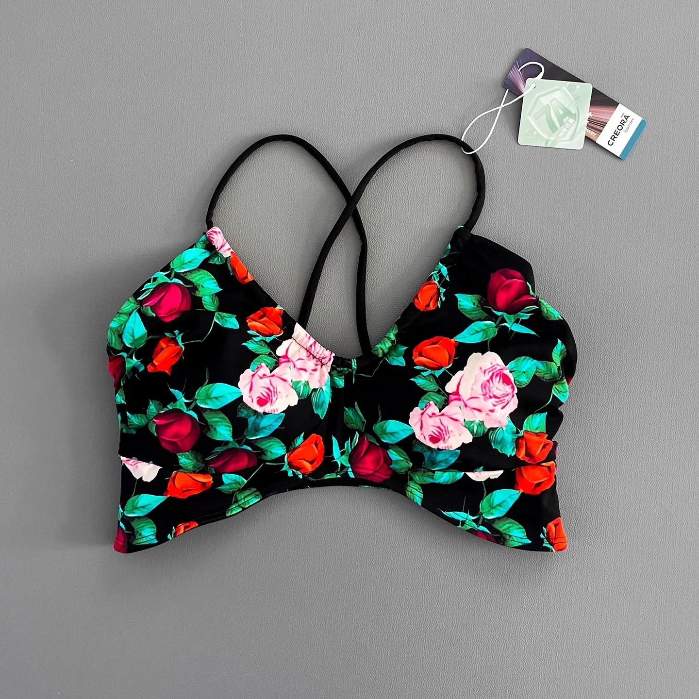 حزام جيو ستراب نسائي ™ فيوجن ليفت ™ حمالة الصدر: Bio-Contour LatticeLock ™ مع/AllOver Geo-Emboss ™ للاستوديو إلى غروب الشمس إنستا جاهز ™ حافة #5