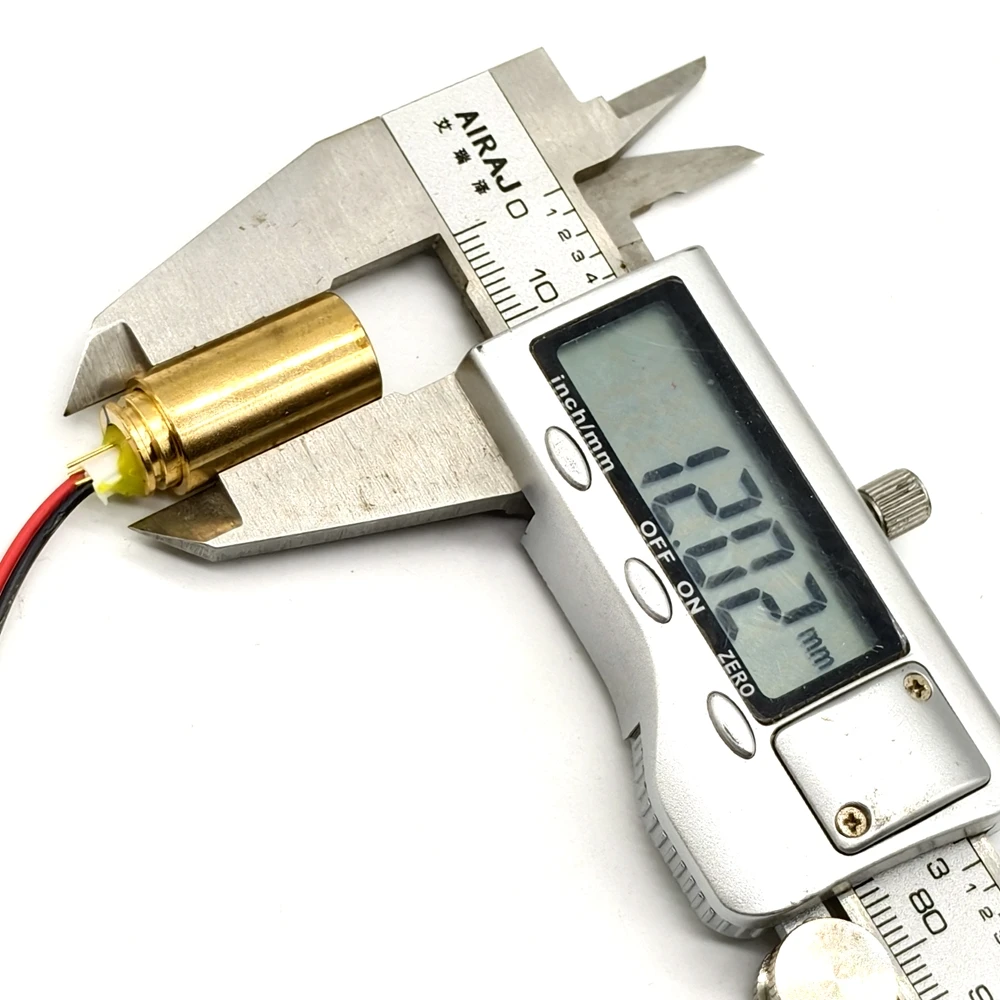 571nm 10mw وحدة ليزر نقطة صفراء DC2V-12 * 21mm #5