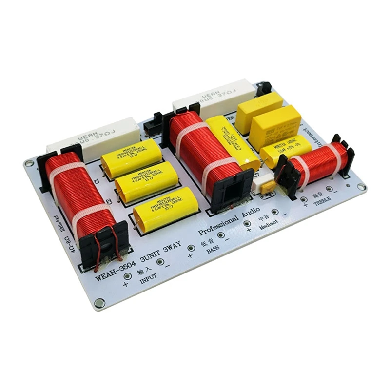 

Делитель высоких басов, динамик 350 Вт, 3-полосный, 3-полосный, Hifi, домашние динамики, аудиоделитель частоты