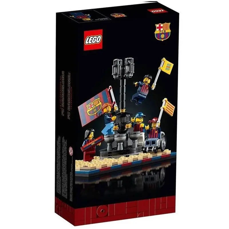 LEGO 40485 FC Barcelona Celebration with 4 minifigures & Accessories for Adults Kids 18+ Home Decor Birthday Gift (178 Pieces)