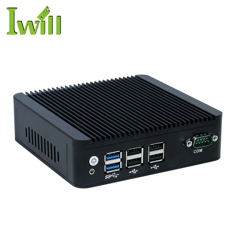 Carcasa Delgada para Computadora de Escritorio, Hardware y Software de Electrónica de Consumo, Mini PC Industrial para Kiosco de Centro Comercial