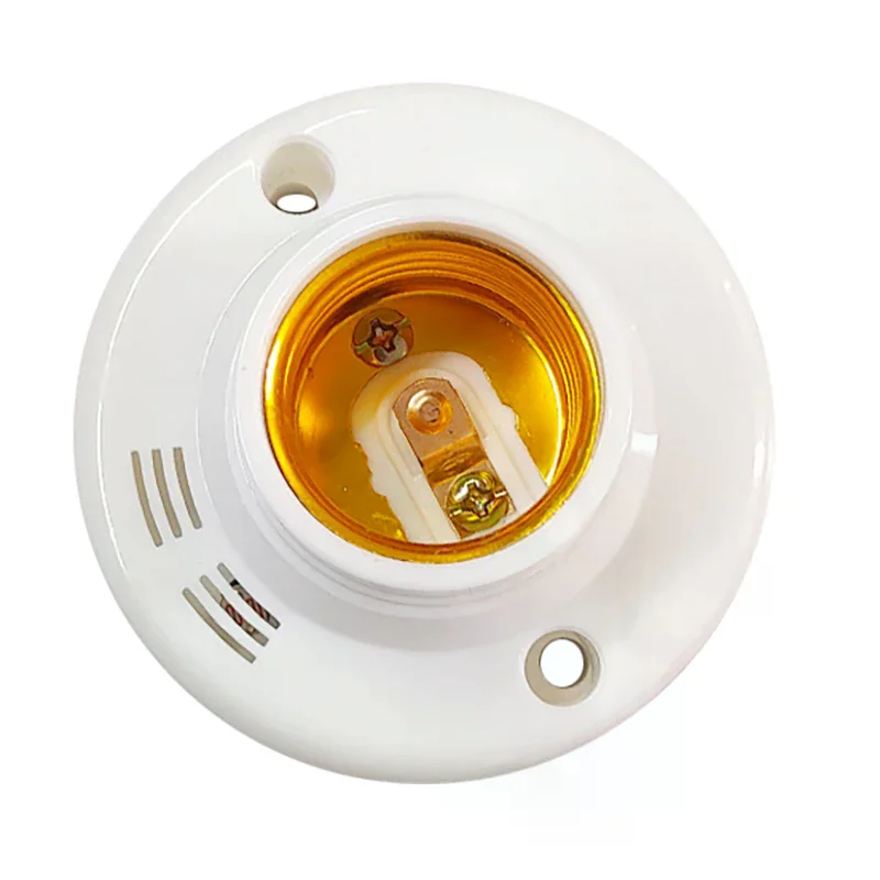 E27 قاعدة PIR كاشف حركة الجدار مصباح حامل المقبس LED AC220V التلقائي جسم الإنسان الأشعة تحت الحمراء PIR الاستشعار لمبة إضاءة #4