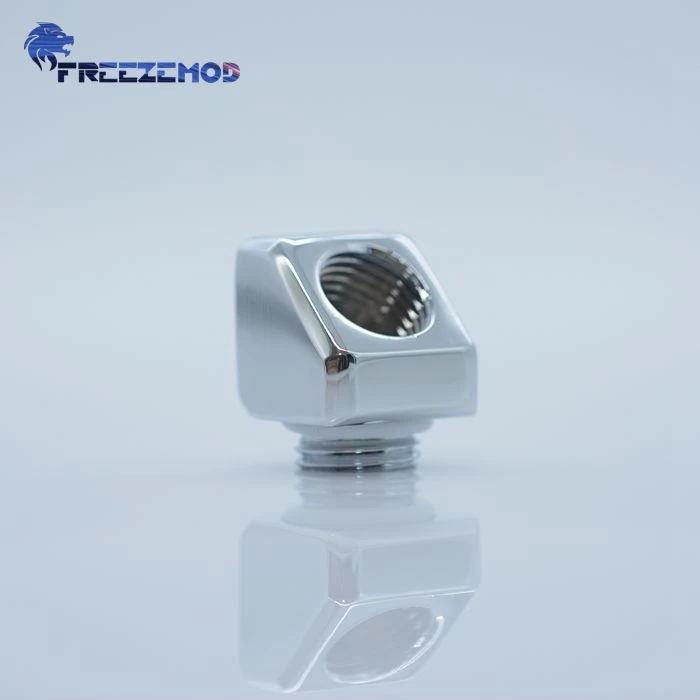 

FREEZEMOD Computer Water Cooling Fitting 45-Degree Rotary Elbow with Inner and Outer Threads BNYWT-D45