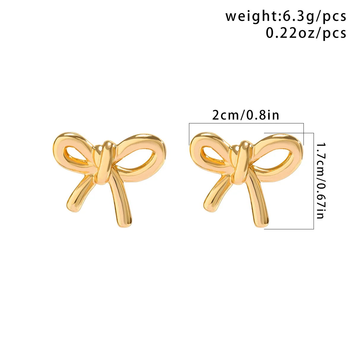 Hot selling basic fashion versatile style earrings and studs