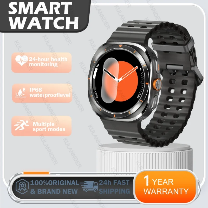 Samsung nouvelle montre Galaxy 7 Ultra GPS Tracker boussole NFC Smartwatch Sports de plein air