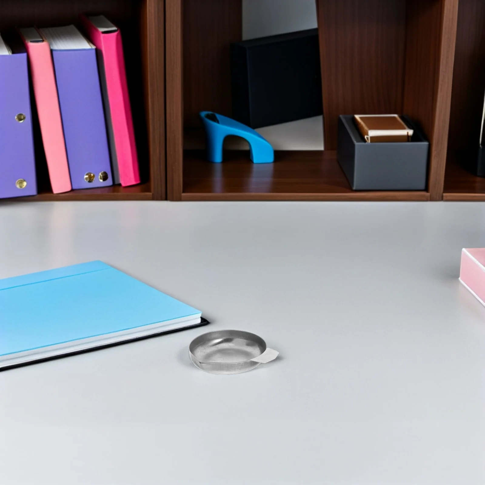 

5Pcs Stainless Steel Weighing Tray Reliable Scale Pan for Jewelry Rhinestones Lab Food Measurement Accurate Durable Use