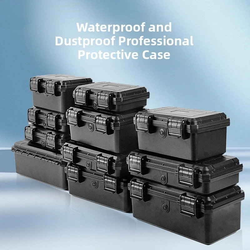 Portable Small Toolbox Waterproof Plastic Storage Box Protective Shockproof Sealed Safety Case Precision Storage Case For Tools