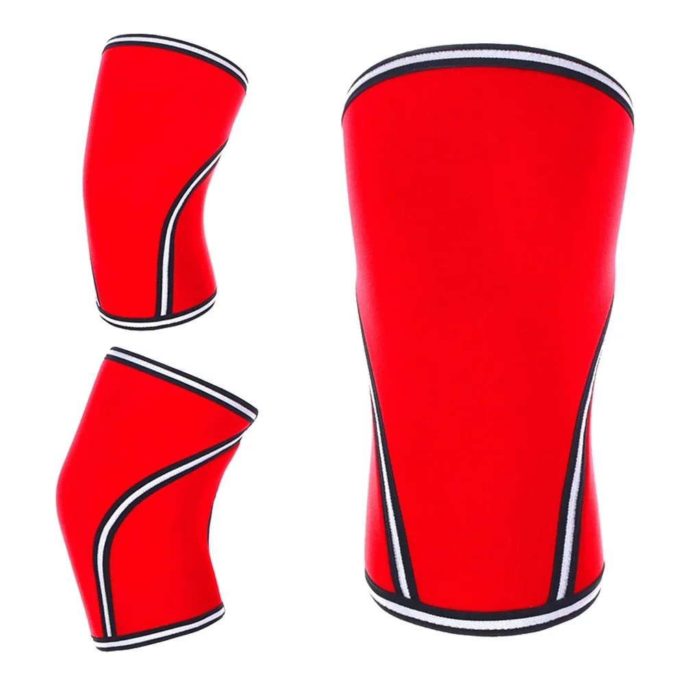 Neoprene Knee Sleeve 7MM Squat Support Compression Powerlifting Durable Prevent Sprain Workout