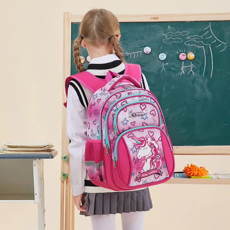 School Bags for Teenagers Girls boys Schoolbag Printing School Backpack Cartoon Rucksack Waterproof anime Bagpack for Kids