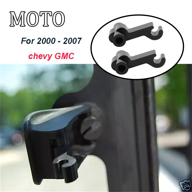 

Wind Noise fix links Rear Side vent window latch link 6061-T6 Aluminium For 2000 - 2007 chevy Silverado GMC 2006 2005 2004 2003